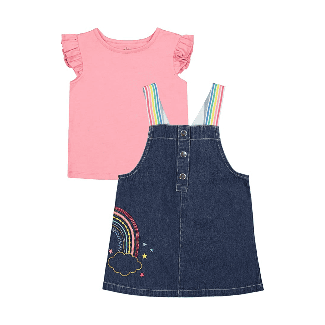 Overall Rayas Colores 2 piezas
