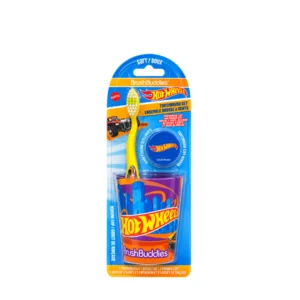 Set Cepillo Dientes con Vaso de Hot Wheels