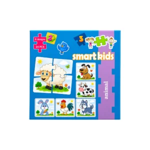 Set 6 Rompecabezas Animales de Granjas 3+