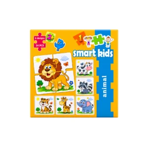 Set 6 Rompecabezas Animales de la Selva 3+