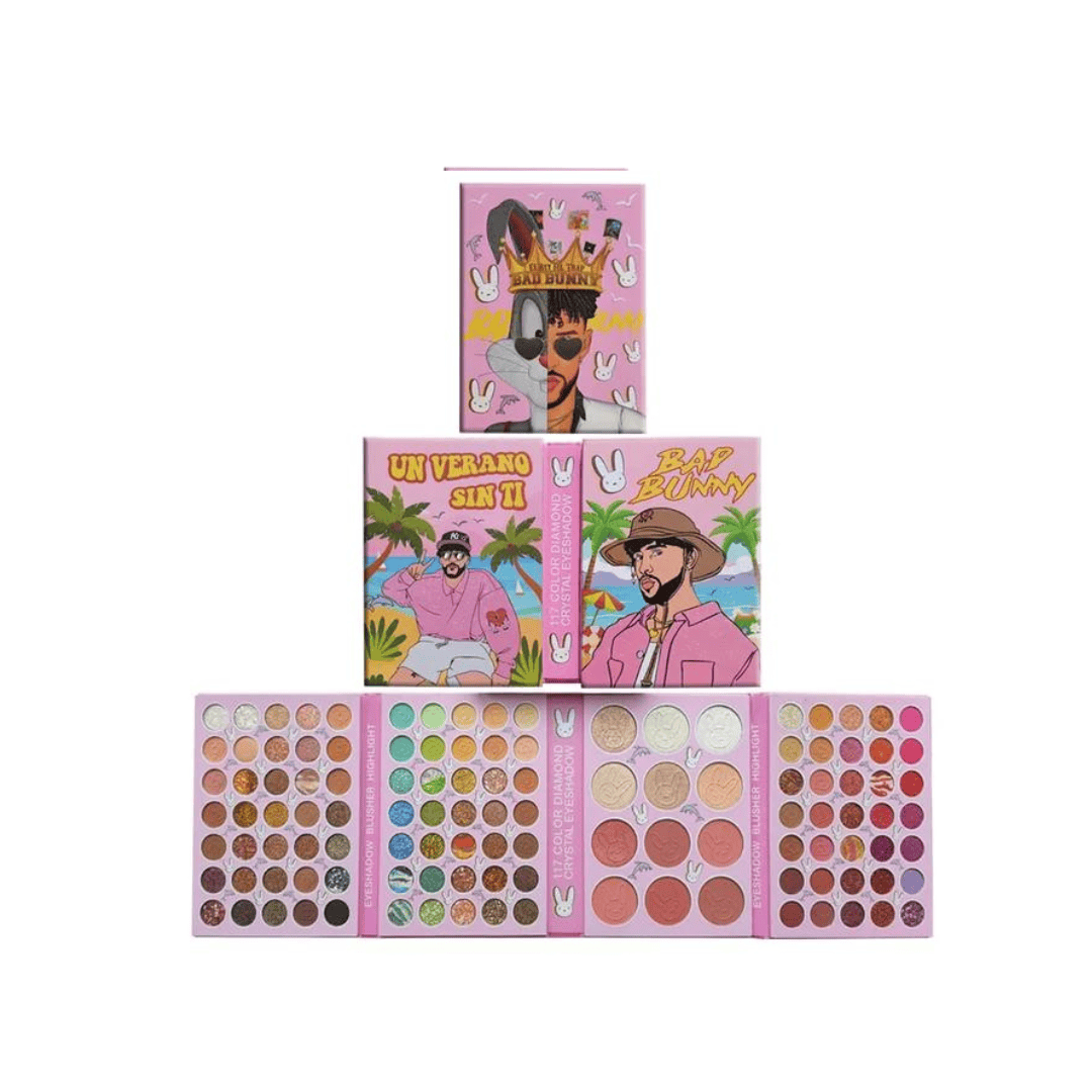 Paleta de sombras Bad Bunny