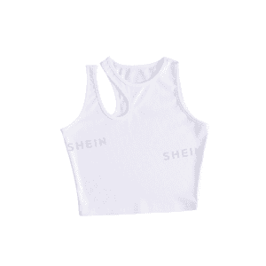 Crop Top Blanco Shein