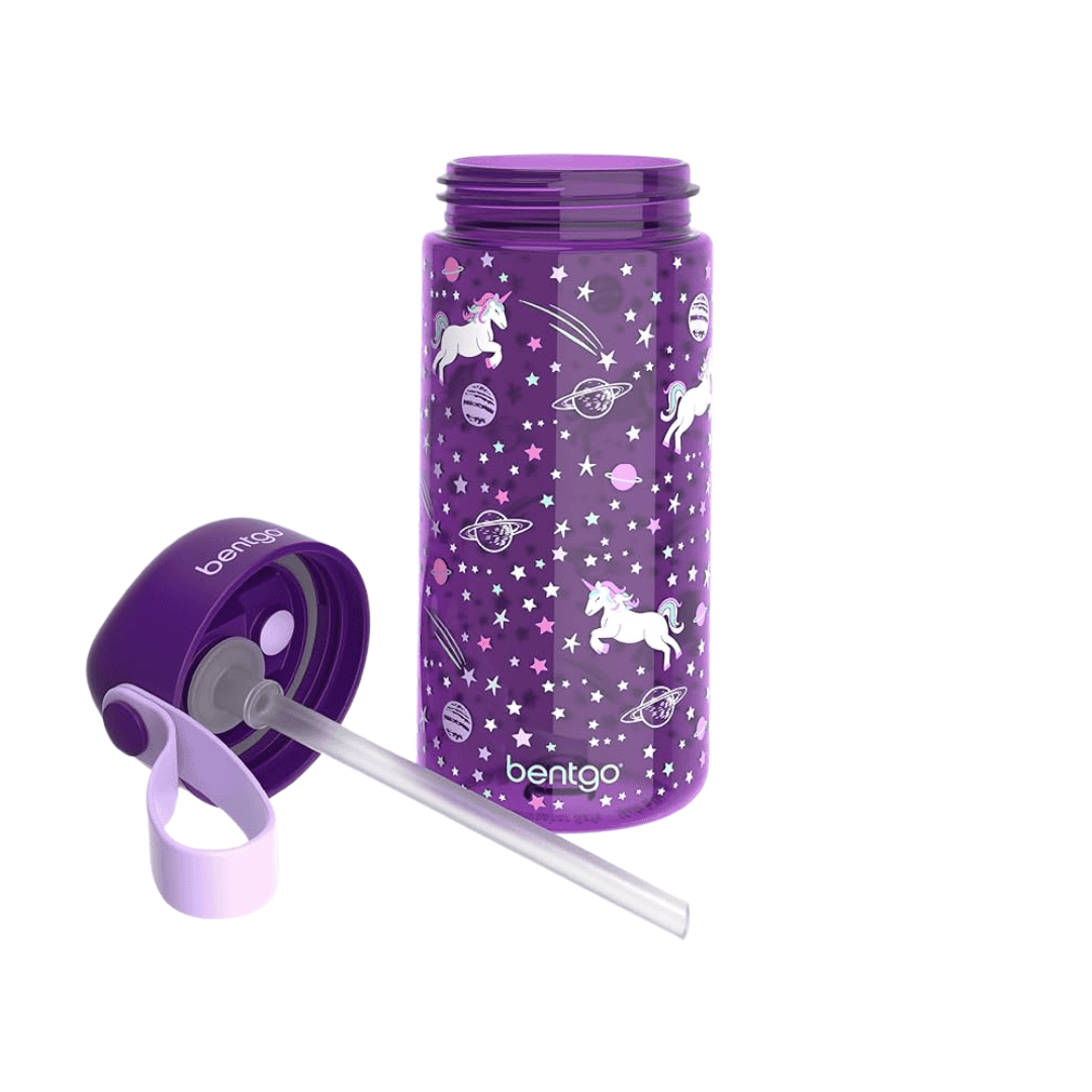Set Botella Plásticas Unicornio 15oz (2 und ) - Imagen 2