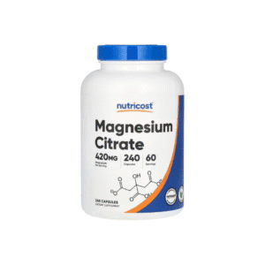 Citrato de Magnesio Adulto 240 capsulas