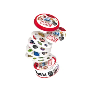 Latas de pegatinas Marvel para niños y coleccionistas Pegatinas Marvel en latas para niños y coleccionistas, ideales para decorar y personalizar objetos c.