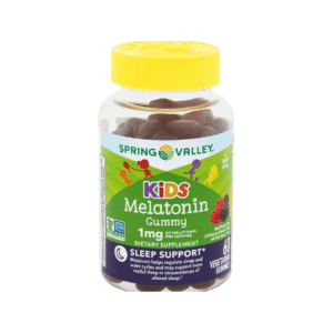 Gomitas de melatonina para niños, 1 mg, sin azúcar, ayuda a dormir mejor.