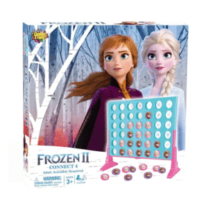 Juega a conectar 4 con personajes de Frozen II, ideal para niños y familias, en un divertido juego d.