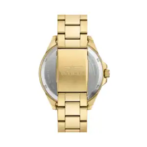 Reloj de pulsera dorado Invicta Reloj dorado de pulsera Invicta con diseño elegante y resistente al agua. Perfecto para ocasiones fo.