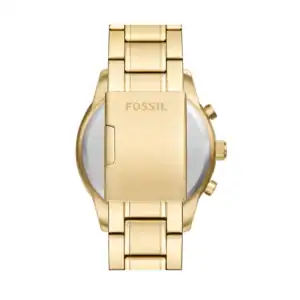 Reloj Fossil dorado de pulsera con diseño elegante y moderno. Perfecto para ocasiones formales e inf.