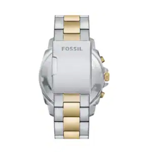 Reloj Fossil de pulsera bicolor de acero inoxidable con diseño elegante y duradero.