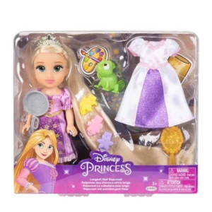 Muñeca Rapunzel con accesorios