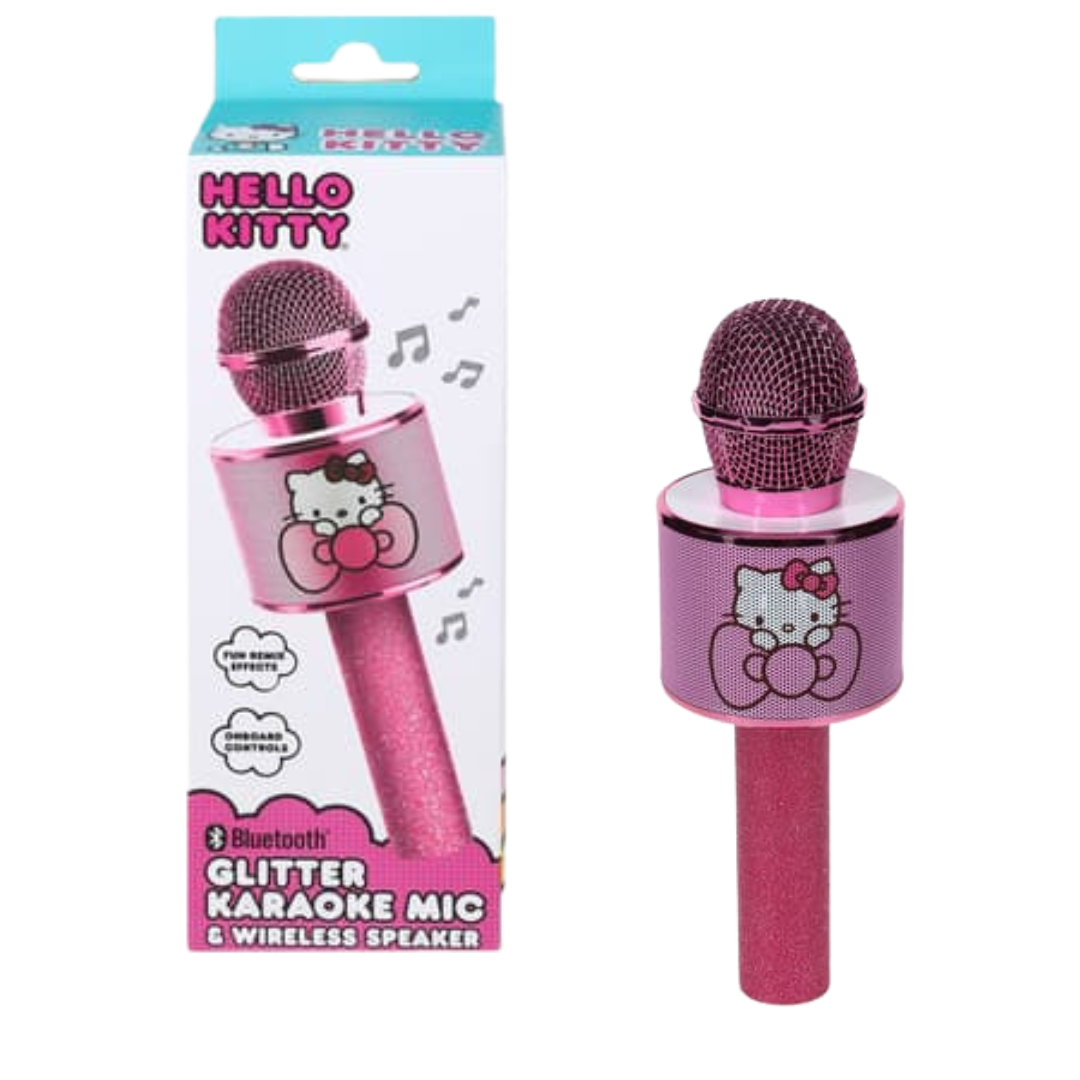 Micrófono de Hello Kitty karaoke LED Bluetooth