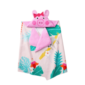 Paño con Capucha de Peppa