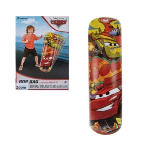 Saco de Boxeo Inflable de Cars Rayo Mc Queen 3+