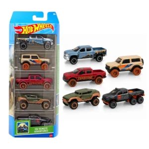 Set Carros de Hot Wheels HW Remote Adventure +3