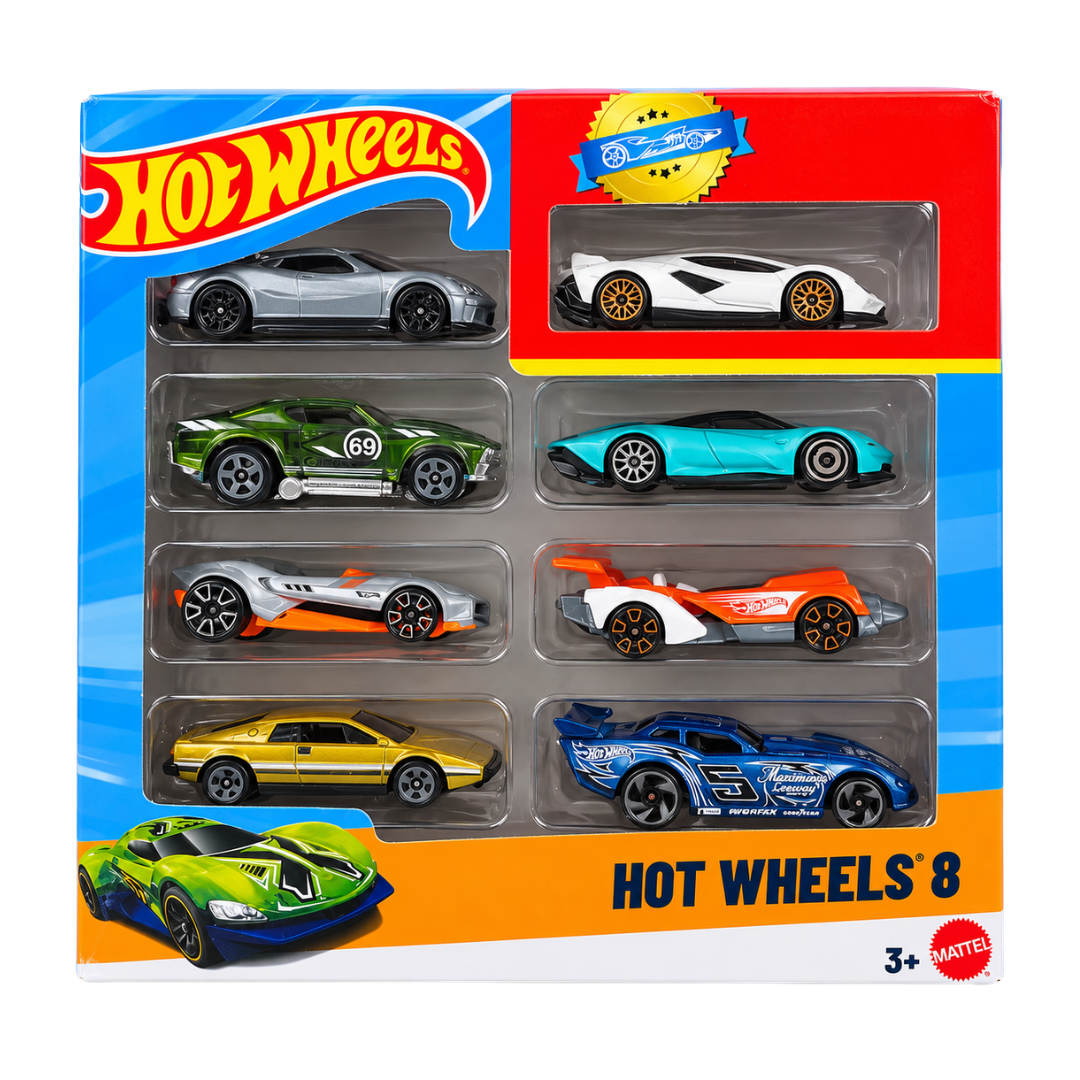 Set 8 Carros de Hot Wheels +3 - Imagen 2