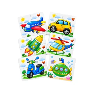 Set de 6 rompecabezas 3+