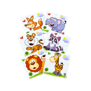 Set de 6 rompecabezas 3+