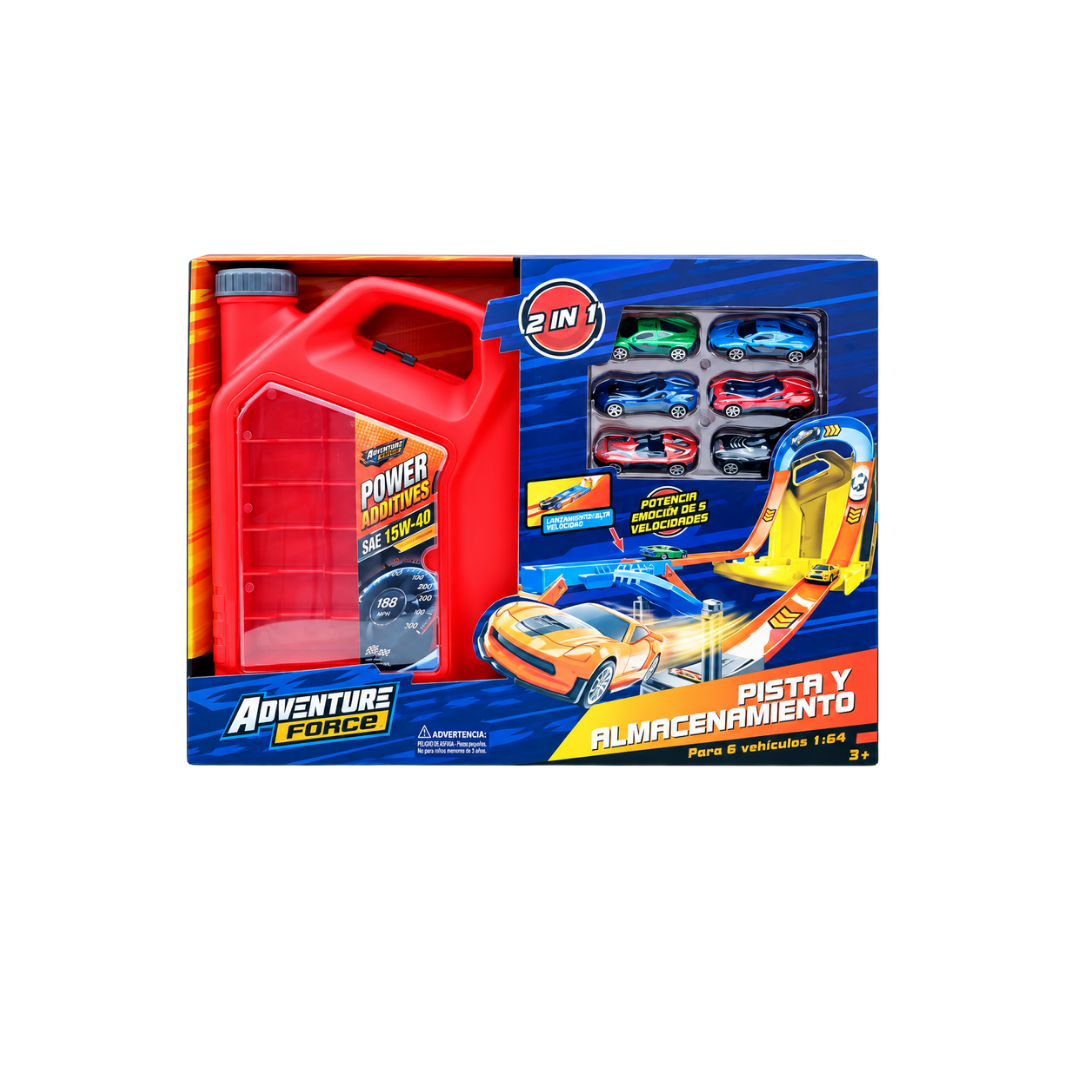 Pista Carreras Adventure Force 2 en 1 - Imagen 2
