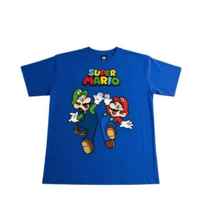 Camiseta Animada Luigi y Mario-  Super Mario