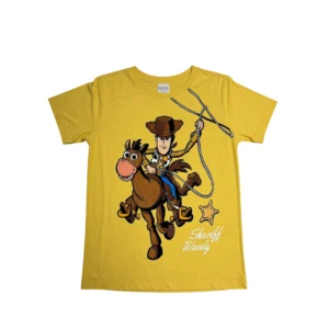 Camiseta Animada Woody - Toy Story