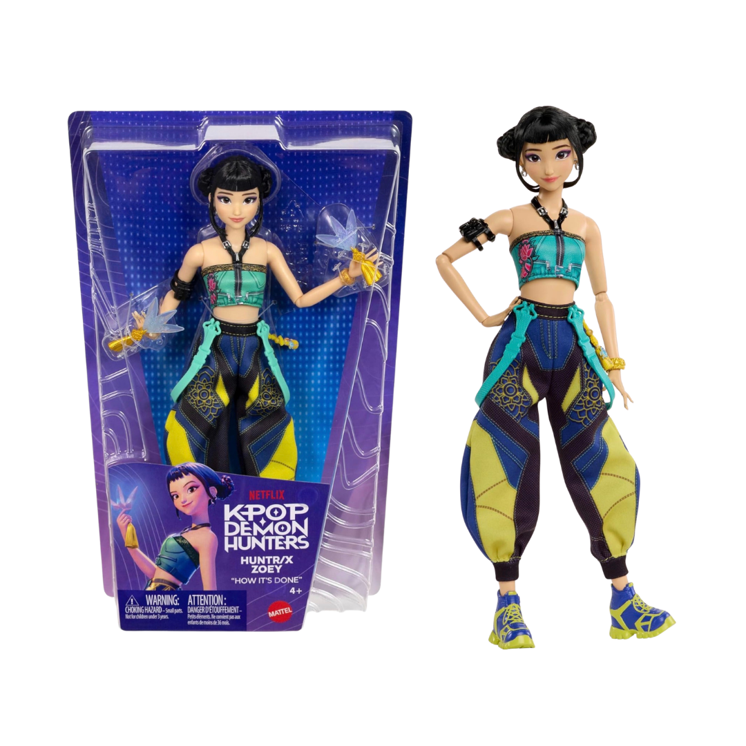 Muñeca Zoey Guerreras K Pop - Huntrix