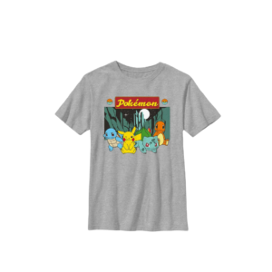 Camiseta Animada Pokemón