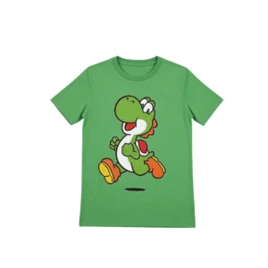 Camiseta Animada Yoshi -  Super Mario