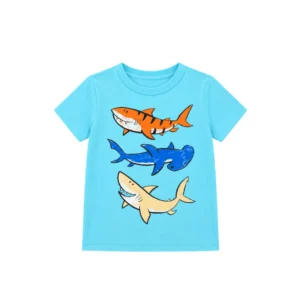 Camiseta Animada Tiburones