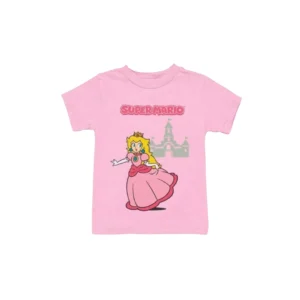 Blusa Animada Peach - Super Mario