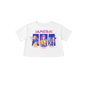 Blusa Crop Top Guerreras K Pop - Huntrix