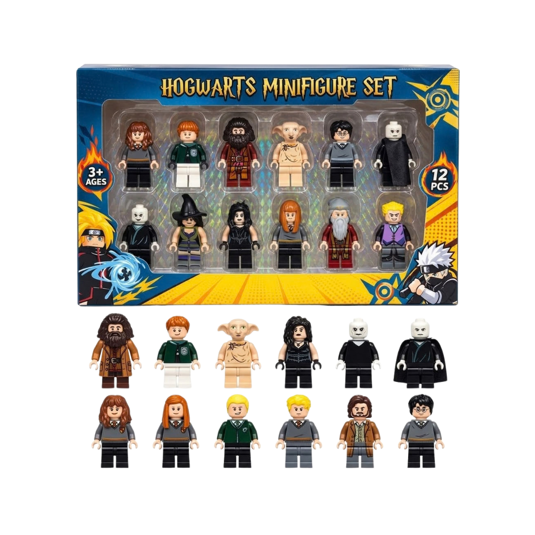 Set Figuras Legos 12 piezas Harry Potter