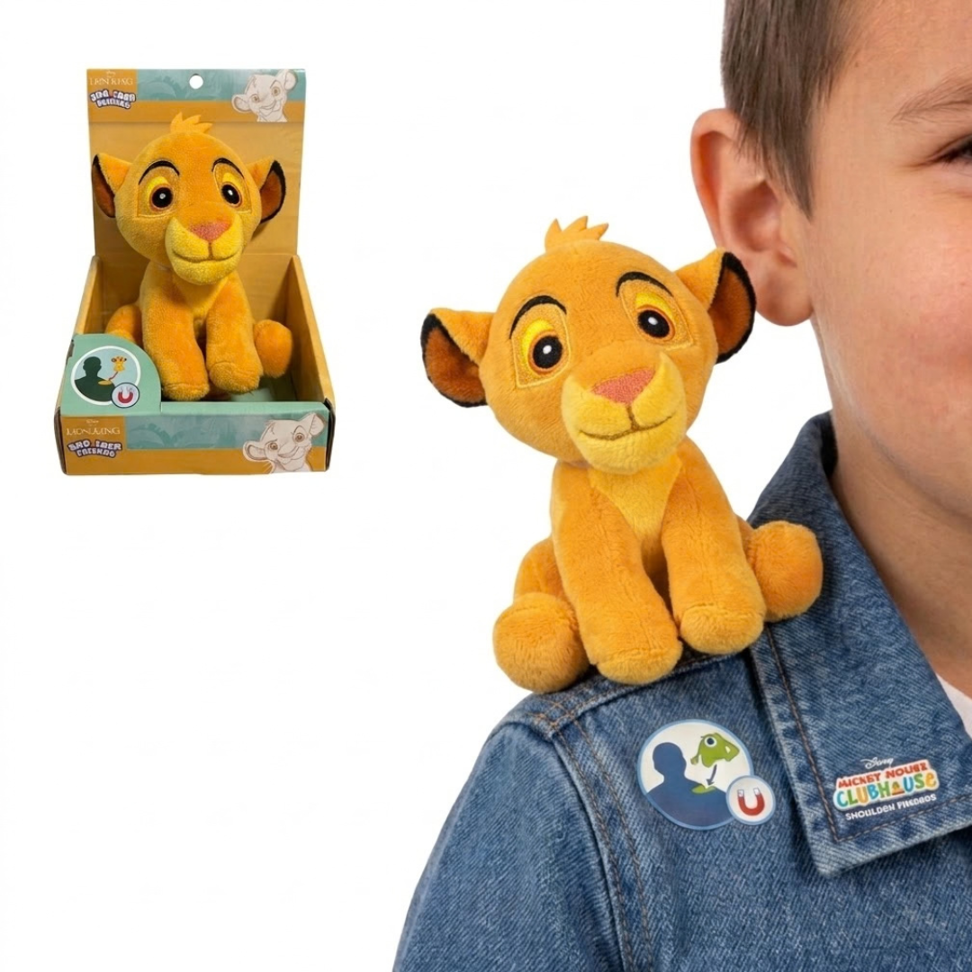 Peluche Simba con iman para hombro - Imagen 2